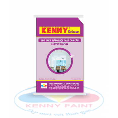 Bột trét tường nội thất Kenny Deluxe 40kg